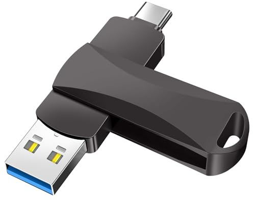 dolrun Chiavetta USB C 512GB - Pendrive USB C&A Alta Velocità 3.0 Doppia Interfaccia per Computer, Tablet, Smartphone OTG