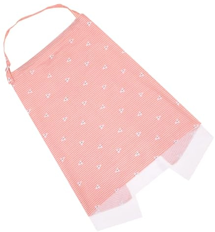 Holibanna Toalla de Lactancia de Algodón para Ñiño Funda de Lactancia Ajustable Cinturón Antielevación Cubierta Multifuncional para Amamantar al Aire Libre Protección Solar Viento Color