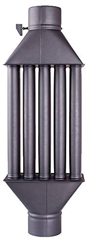 Diplomet Échangeur de chaleur XL pour poêle à bois/cheminée Diamètre 130 mm 5 tuyaux