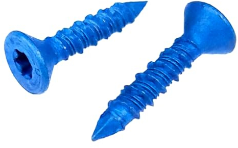 Tapcon Viti di ancoraggio per calcestruzzo a stella da 1/4 x 1-1/4 3183407V2 | Confezione da 100 | Punta da trapano inclusa