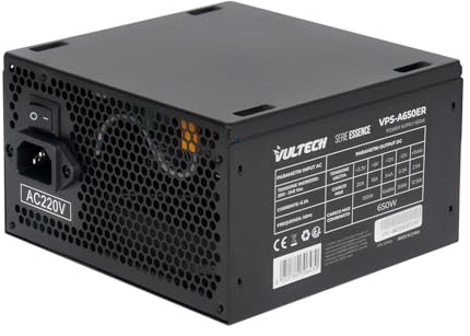 Fuente de alimentación 650 W VENTOLA DA 12 CM TERMOREGOLATA