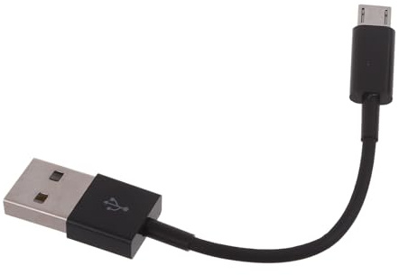 Osdhezcn USB To Micro USB Fast Charging Cable 2A Fast Charging 480Mbps Transfer Speed With Gold-Plated Plugs 10cm/20cm Fast Charging Cable Micro Usb Type C Charger Data Sync Cord