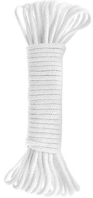 Selbstbewässerung Docht für Selbst Bewässern Pflanzer Topf DIY Urlaub Automatische Bewässerung Gerät System Indoor Topfpflanze Selbstbewässernde Dochtschnur Bewässerungssystem Topfpflanze (18mx4mm)