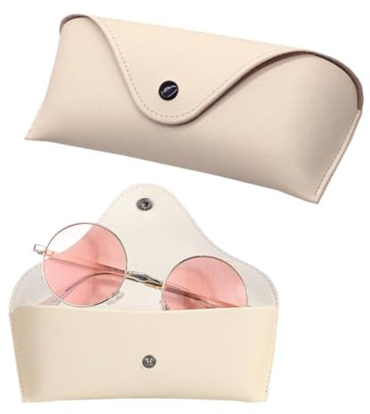morbida occhiali custodia, pelle portatile da viaggio Occhiali da Custodia Astuccio marsupio per occhiali da sole donna uomo