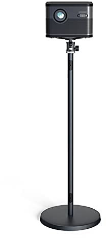 PUFAHAU Projector Stand Projector Stand Projector Mount Stand Projector Floor Stand 360°Swivel Ball Head With Height 15.75 Inch To 35.43 Inch For Projector Black Projector Bracket