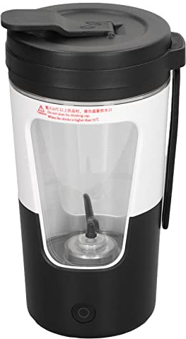 Yctze Tasse de café Auto-agitant Automatique - Tasse de Mélange Rechargeable avec Chargement USB, Fond Antidérapant et Grand Bec pour Boissons Lisses