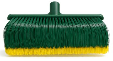 Brosse pour gazon artificiel avec manche extensible - Balai pour balayer l'herbe et les feuilles - Outil de nettoyage de jardin (brosse)