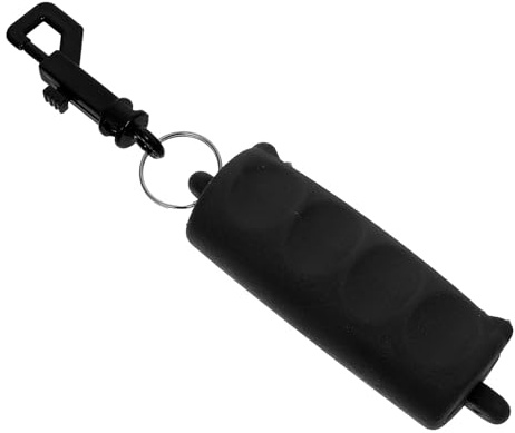 ibasenice Extractor de Flechas Práctico de Silicona Antideslizante, Tamaño Pequeño en Color Negro, Herramienta Ligera para Tiro de Tensión Compuesta, Recurva y Tradicional, Adecuado