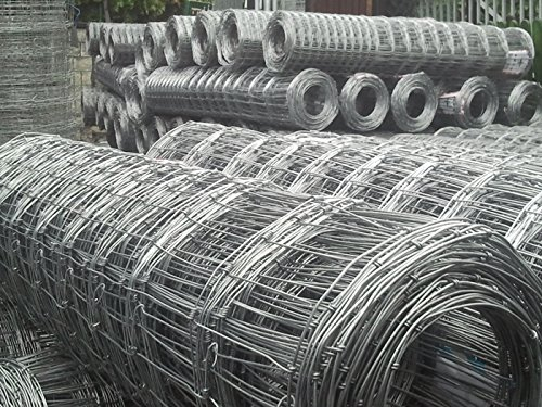 Wildzaun Forstzaun Drahtzaun Weidezaun Knotengeflecht Zaun 15 Größen (Wildzaun 100/08/15)