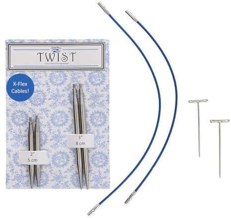 ChiaoGoo TWIST Lace Short Combo Set 4,50 mm, 5 cm & 8 cm Spitzen