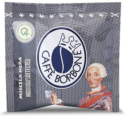 150 Cialde Filtro Carta 38Mm Caffe' Borbone Miscela Nera + Omaggio Confettura Agrimontana