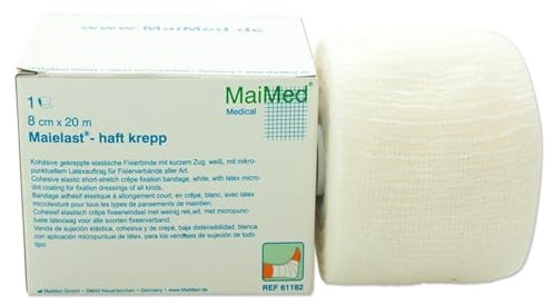 MaiMed Maielast® haft krepp Fixierbinde elastisch gekreppt
