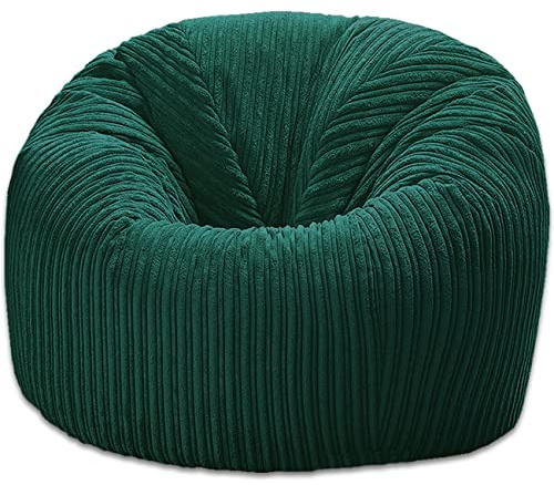 Beautiful Beanbags - Childrens Jumbo Cord Beanbag Chair - Ready Filled - Teal