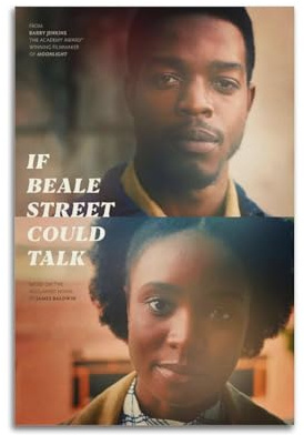ZaMouss Poster de film « If Beale Street Could Talk » - Décoration murale pour salon et chambre à coucher - Style sans cadre (50 x 75 cm)
