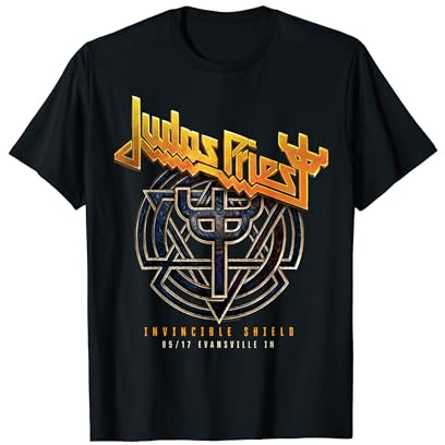 Judas Priest Invincible Shield Tour 2024 Evansville T-Shirt