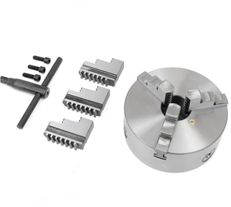 130mm 5 Zoll 3 Backen Selbstzentrierendes Drehfutter K11-130 Metall-Rollfutter for Bohr- und Fräsmaschinen