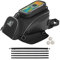 UROUK Borse Serbatoio per Motociclo Magnetica Dotato di Una Borsa per Cellulare con Touch Screen Fino a 7,2 Pollici, Moto Borsa da Serbatoio con Copertura impermeabile (Tank bag)