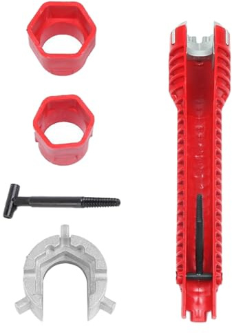 Versatile Sink Bathroom Wrench Plumbing Installation Tool for Easy Bathroom Faucet and Water Pipe Maintenance