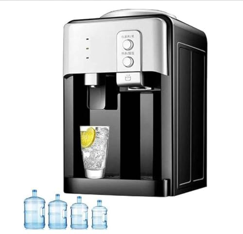 Water Cooler Dispenser - Hot & Cold Countertop Electric Water Dispenser with Ice Maker for Home, Office, Dormitory
