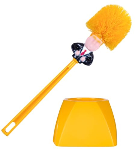 Funny Toilet Brush, Novelty Toilet Brushes, Funny Gifts, Durable Plastic Bathroom Cleaning Tool with Thumbs Up Design, Great for Prank Gifts, Political Humor Lovers