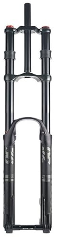 HOMSXPAC Travel 160mm MTB Air Fork Rebound Adjust Double Shoulder Bicycle Front Thru Axle 15x110mm DH Downhill Mountain Bike