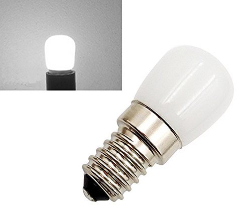 230 V 1,5 W E14 mini LED White Bombilla de repuesto para máquina de coser Frigorífico Bombilla Luz