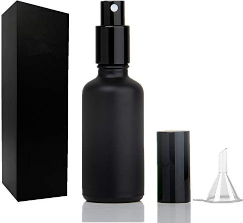Shining Craft Cocktail-Zerstäuber, 50 ml, Cocktail-Nebel, Vermund, Spritzer, Bitter, Sprühflasche für Cocktails, tragbares Parfüm, nachfüllbares Sprayer, SC008 (schwarz)