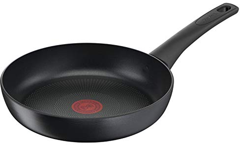 Tefal Ultimate On Poêle, Tous feux + induction, Nettoyage facile, Haute performance, Revêtement antiadhésif, Thermo-Signal, Cuisson saine et parfaite, G26006AZ, Noir, Poêle 28 cm