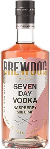 BrewDog SEVEN DAY VODKA Raspberry and Lime 40% Vol. 0,7l