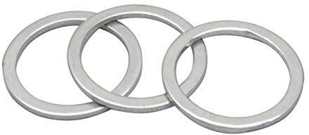 Lot de 3 bagues de réduction de scie circulaire - 20 mm x 16 mm - Pour le travail du bois