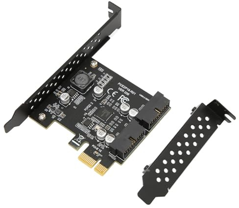 Carte d'extension USB 3.2 GEN 1 19PIN PCI Express (PCIe) pour Ordinateur de Bureau