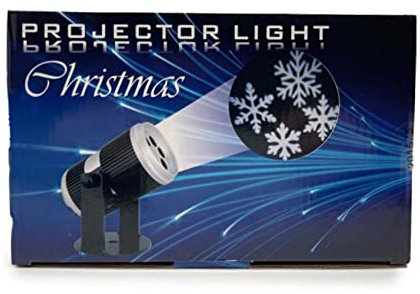 Proyector Luces X-mas Navidad Reno y árboles de Navidad - Alimentación con toma eléctrica