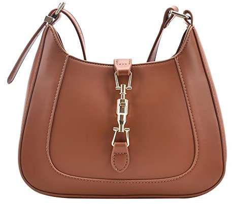 CARZA Damen-Handtasche, Crossbody, Schultertasche, Unterarmtasche, PU-Leder