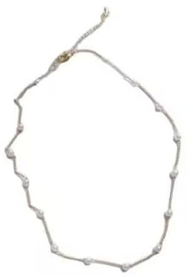 HUOCAI Necklaces and jewellery beads neck chain pearl choker necklace gold color goth chocker jewelry on neck pendant necklace for woman gifts for women