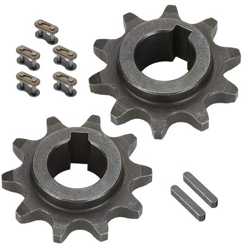 GREHUA 40 41 420 Chain Sprocket 10 Tooth 5/8 Bore 3/16 Keyway for Coleman CT200U BT200X CT200U-EX KT196 200cc Trailmaster XRX 208cc Hammerhead Mudhead 80T Mini Bike 20/30 Series Torque Converter