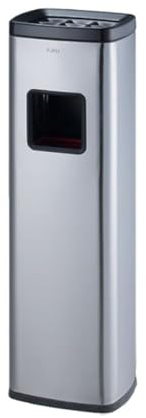 GLigeT Standaschenbecher Bodenstehende vertikale Aschesäule aus Edelstahl, Ascheeimer for den Innenbereich, Raucherbereich im Freien mit Aschenbecher Aschenbecher Outdoor/Aschenbecher, Dingzhebo2022