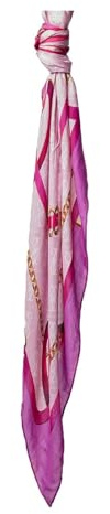 GUESS Foulard Scarf 130X130 Pink Multi