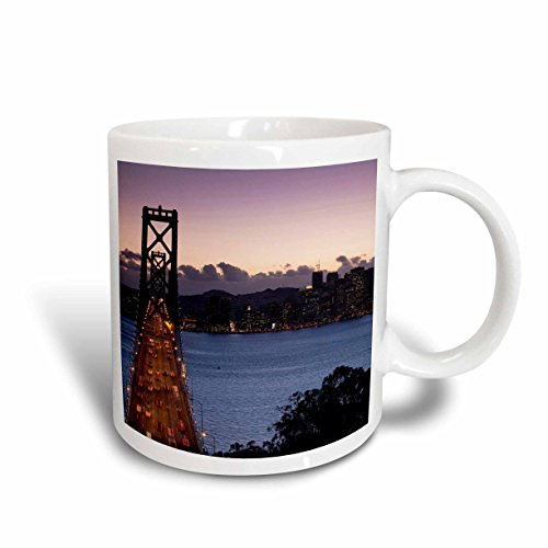 Tazze Da Caffè Con Manico Tazza Da Caffe 330Ml, Ca, San Francisco, Embarcadero, Bay Bridge Walter Bibikow Tazzine Da Caffè Particolari Per Festa Della Mamma Uomo Nonna