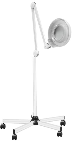 ureggvbu 5x Led Lupenleuchte Dioptrien Lupenlampe Mit Dimmbarem Licht Arbeitsleuchte 2400 Lm 220v Mit 125mm Magnifying Glass Für Lesereparaturhandwerk