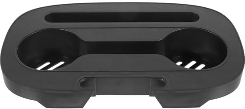 DIYEAH Portavasos para Silla Reclinable, Bandeja Porta Bebidas de Plástico Resistente, Soporte para Silla de Playa, Ligero y Plegable, Adecuado para Camping y Uso al Aire Libre,