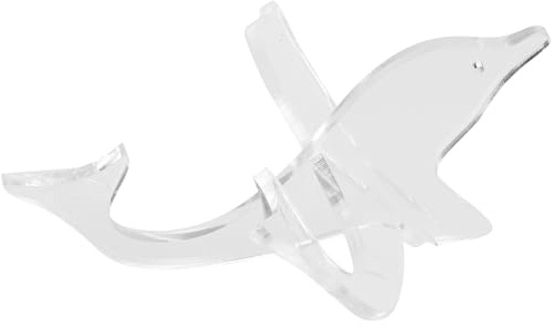 YARNOW Support Kalimba en Acrylique Transparent, Présentoir Stable pour Piano à Pouces, Porte-Instrument Solide et Léger Adapté la Maison, École et Magasin de Musique – Support