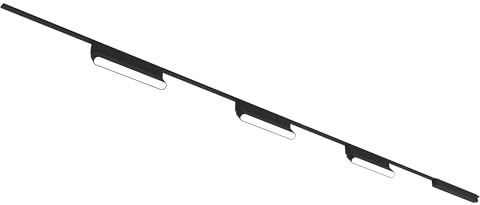 SLEDVENIA LED-Schienensystem Starterset 2m, 3x12W 3000K | 40V Safe Touch – berührungssicher. Sofort einsatzbereit, keine zusätzlichen Lampen nötig.