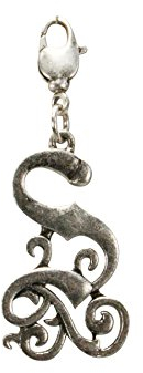 Alpenflüstern Anhänger Trachten-Buchstabe S fürs Charivari antik-Silber-Farben AAH129