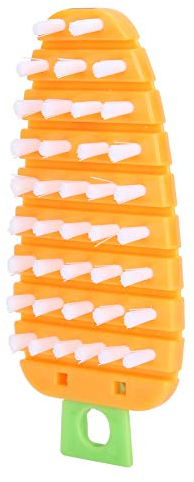 Flexible Bendable Cleaning Brushes, Vegetable Fruit Brush, Carrot Shape Vegetable Brush Potato Scrubbing Brush Fruit Cleaner, Easy to Clean, Kitchen Scrubber Cleaner Small Tools