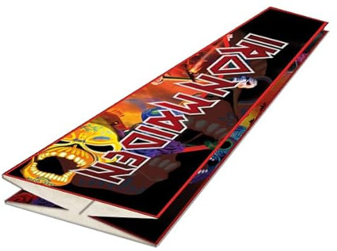 XOUNTS Style Cover – Premium Vlies-Cover UP Musikanlage – Design-Bezug für Individuelles Farbspiel – Große Kollektion an verschiedenen Motiven und Styles (Iron Maiden Legacy)