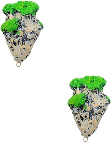 FOMIYES 2stücke Künstliche Schwimmende Pumice Stein Dekoration Für Aquarium s Wasserspielzeug Für Fische Aquarium Ornament Einfach Zu Platzieren Anpassbar Für Jeden Wassertyp
