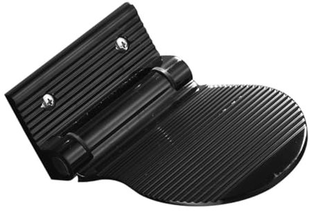 Beaupretty Skid Pedal Shower Shaving Foot Rest Aluminum Shower Step Wall Mounted Bath Spa Foot Stool Shaving Leg Aid for Home Hotel Use