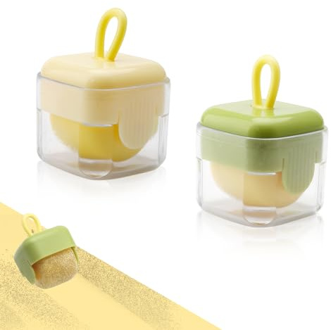 UOCAI 2PCS Wiederverwendbare Fusselrolle,Washable Gel Lint Roller Ball Tragbarer Tierhaarroller,Klebrige Rolle,Wiederverwendbarer Fusselroller Ball,Tragbare Fusselrolle,Washable Gel Lint Roller Ball