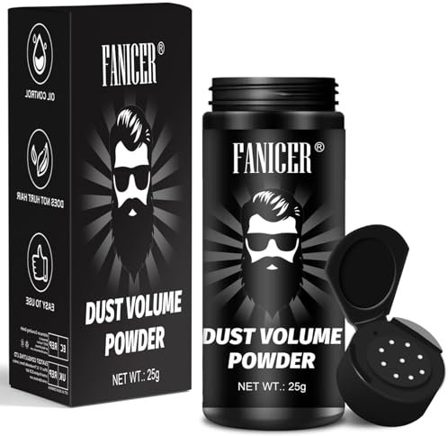 25g Polvere volumizzante capelli, Polvere per styling, Texture Volume Powder, Aspetto Opaco e finitura naturale, Struttura leggera, Polvere volumizzante capelli per Donna e Uomo
