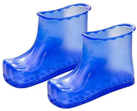 Stivali da bagno - Avanzato antiscivolo ad alta densità per immergere i | piedi e camminare con le scarpe da massaggio, massaggiante colorato resistente al calore, scarpe da spa portatili per